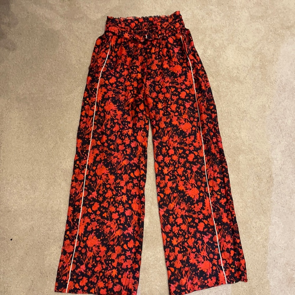 IRO Silk wide leg trousers